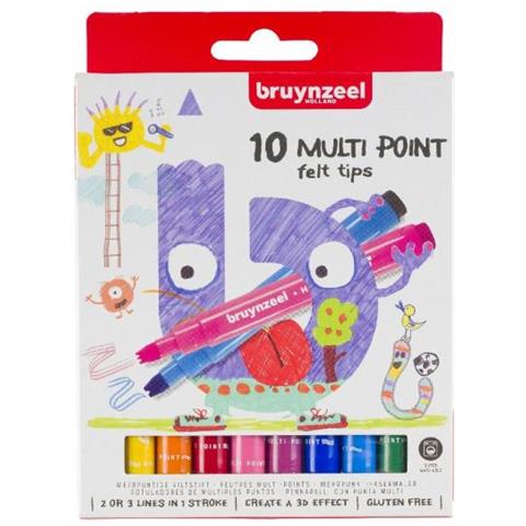 Pennarello Zig Zagpens Junior 10 Pezzi - Foto 1