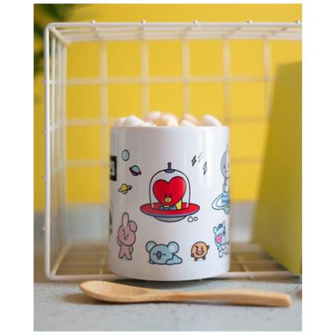 Mug Bt21 Junior 300 Ml Ceramica Bianca - Foto 2