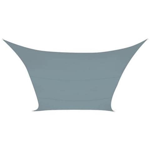 Vela Da Sole Rettangolare 2x3m Grigio Chiaro - Foto 2