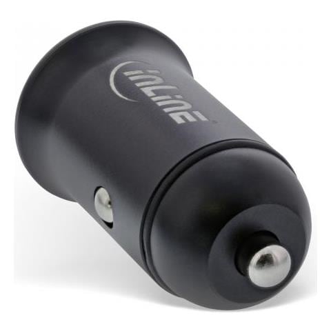 Alimentatore Usb Per Auto, Usb-a + Usb Type-c, Nero - Foto 3