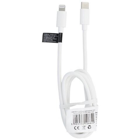 Cavo Dati E Ricarica Usb-c To Apple Lightning Fast Charge 20w White Per Iphone 11 - 12 - 13 - 14 - Pro - Foto 2