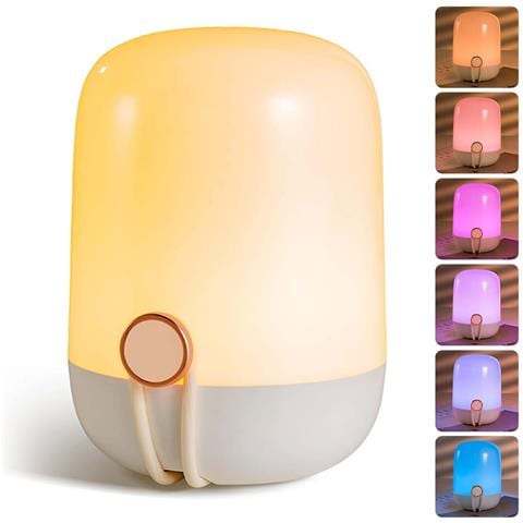 Luce Led Usb Rgb Night Light Luce Calda Camer Da Letto Sleep Laccio Gancio - Foto 2