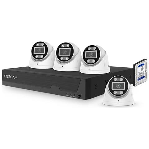 Kit Di Videosorveglianza Ip A 4 Telecamere Fna108e-t4-2t - Foto 1