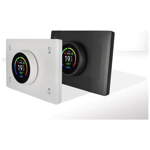 Domus T44 Cronotermostato Wifi Smart Connesso Rilevatore Umidità Ambiente Bianco - Foto 2