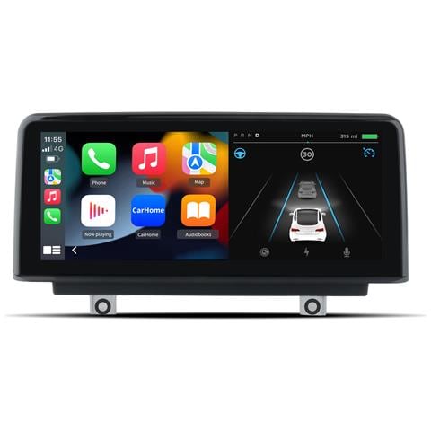 Autoradio Per Bmw 1 2 3 4 Serie F20 F21 F22 F30 F31 F32 F33 F34 F36 (2013-2017) Solo Nbt Sistema, 10,25 Pollici Ips Touchscreen (4gb+64gb) Android 12 Radio Con Carplay Android Auto - Foto 1