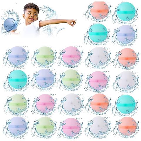 Palloncini D'acqua Sunshine Smile 24 Bombe D'acqua Riutilizzabili - Foto 1