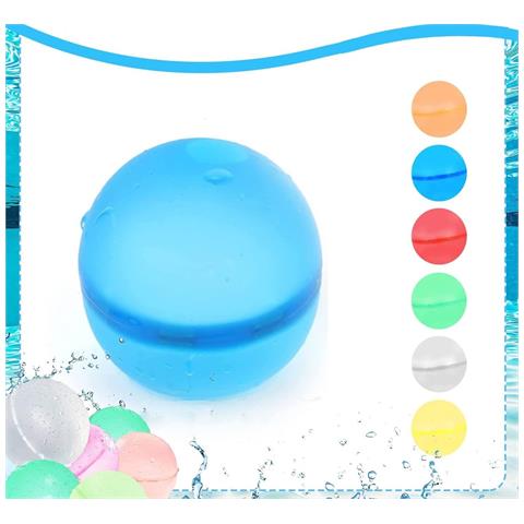 Palloncini D'acqua Sunshine Smile 24 Bombe D'acqua Riutilizzabili - Foto 4