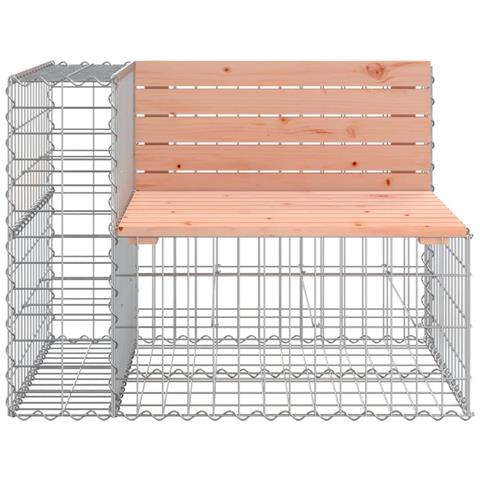 Panca Giardino Design Gabbione 287x71x65,5 cm Massello Douglas - Foto 9