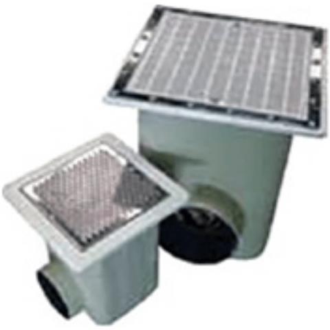 Scarico Inferiore 512x512mm - Calcestruzzo - Foto 1