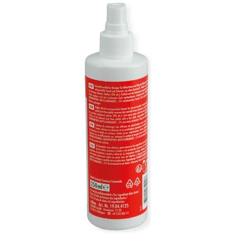 19044125 Metallo /Plastico, Schermi /Plastiche Spruzzo per la pulizia dell'apparecchiatura 250 ml - Foto 3