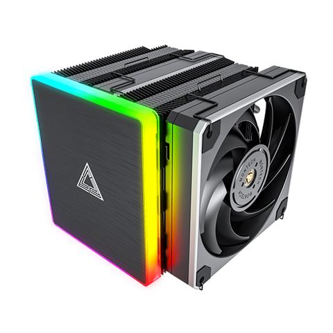 Metal DT24 Premium Case per computer, Processore Raffreddatore d'aria 12 cm Nero - Foto 1