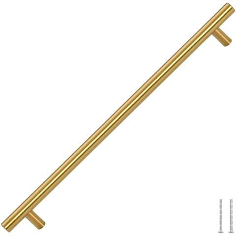 Maniglie Per Mobili 5pz Oro 320mm In Acciaio Inox - Foto 3