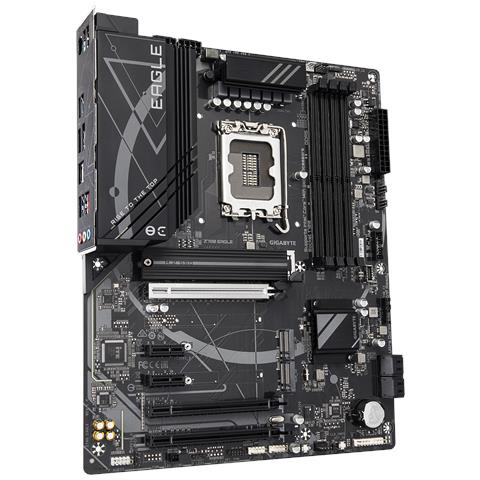 Z790 EAGLE Scheda madre - Supporta CPU Intel Core di 14a generazione, VRM a 12+1+1 fasi, fino a 7600 MHz DDR5 (OC), 3xPCIe 4.0 M. 2, LAN 2,5 GbE, USB 3.2 Gen 2 - Foto 5