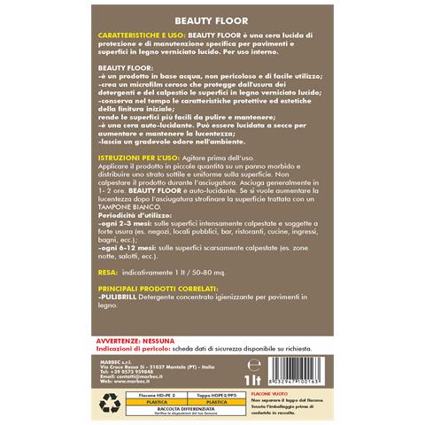 Beauty Floor 1lt - Cera Per Parquet - Foto 2