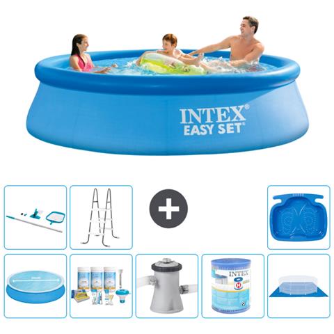 Piscina Fuori Terra - In Giro - 305x76 Cm - Blu - Include Accessori Coordinati A566 - Foto 1