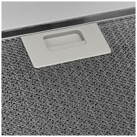 Lusso Casadino -  Cappa A Parete 60 Cm In Acciaio E Vetro Temperato Bianco - Foto 8