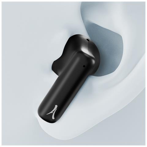 Auricolari Wireless Bluetooth Con Microfono E Comandi Tattili, Nero - Foto 5