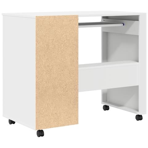 Scrivania Bianca con Cassetti Bianca MDF, Truciolare Standard - Foto 7