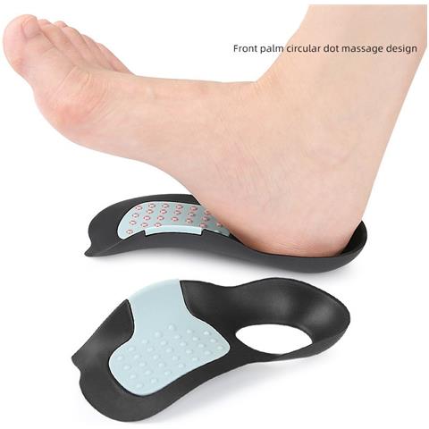 Plantari Ortopedici Regolabili Per Piede Piatto, Supporto Arco Plantare - 1 Paio Black+blue L - Foto 5
