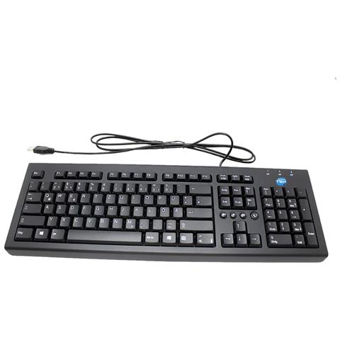 Tastiera USB 19276_SIMPLETEK per Desktop/Server (Layout Tedesco) Colore Oro - Foto 1