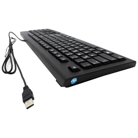 Tastiera USB 19276_SIMPLETEK per Desktop/Server (Layout Tedesco) Colore Oro - Foto 2