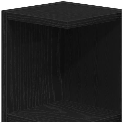 Mobile Specchiera Rovere Nero Legno massello di rovere Compatto - Foto 9