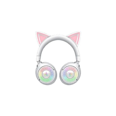 Kraken Kitty V3 Pro - White Auricolare Con cavo e senza cavo A Padiglione Gaming USB tipo A Bluetooth Bianco - Foto 2