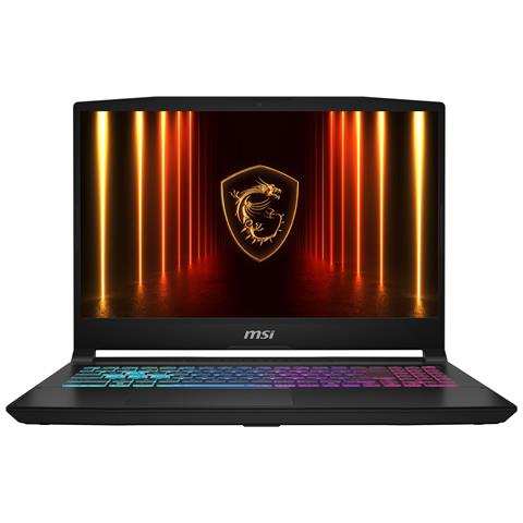 Katana 15 HX B14WGK-058 Intel® Core™ i7 i7-14650HX Computer portatile 39,6 cm (15.6") Full HD 16 GB DDR5-SDRAM 512 GB SSD NVIDIA GeForce RTX 5070 Wi-Fi 6E (802.11ax) Windows 11 Home Nero - Foto 1