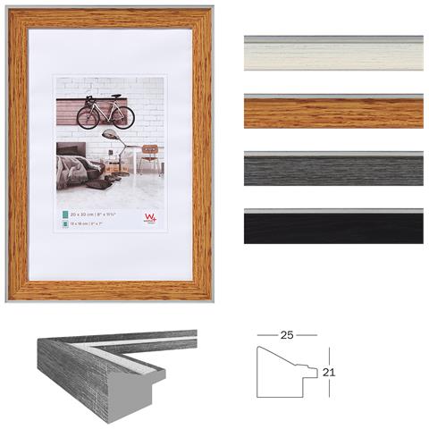 Bohemian Cornice Di Design 20x30 Cm Noce - Foto 2