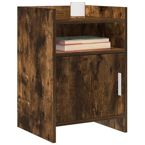 Comodini Rovere Fumo 40 x 36 x 60 cm Legno ingegnerizzato - Foto 2