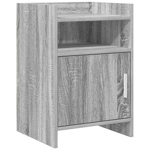 Comodini Sonoma grigio 40 x 36 x 60 cm Legno ingegnerizzato - Foto 1