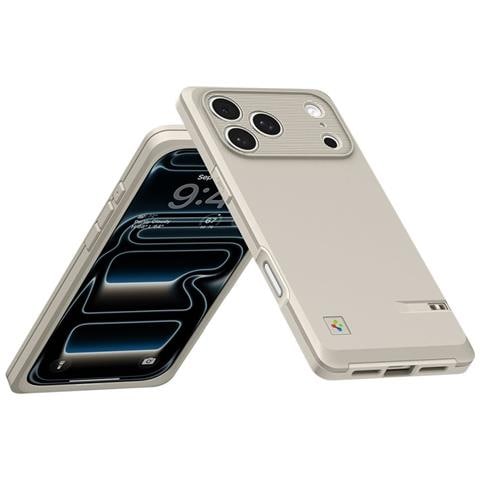 Custodia Spigen Classic Ls Magsafe Per Iphone 17 Pro Color Sabbia - Foto 6