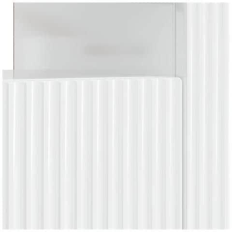 Mobile TV LED Bianco Lucido Legno ingegnerizzato - Foto 9