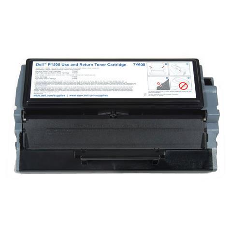 593-10010 Toner Originale Nero per Dell P1500 Capacità 6000 Pagine - Foto 2