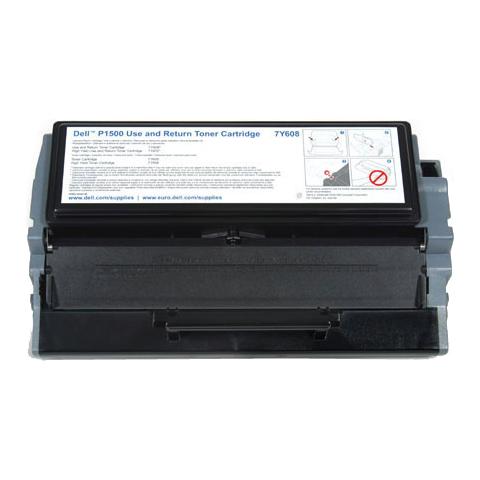 593-10010 Toner Originale Nero per Dell P1500 Capacità 6000 Pagine - Foto 3