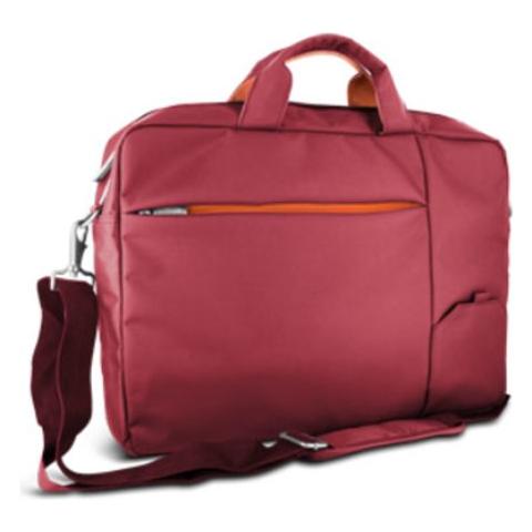 Borsa Notebook fino a 15.6" in Nailon Arancione e Rosso P004-S410-A4-16. - Foto 2