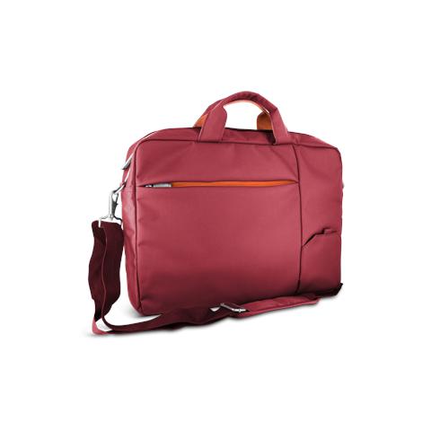 Borsa Notebook fino a 15.6" in Nailon Arancione e Rosso P004-S410-A4-16. - Foto 1