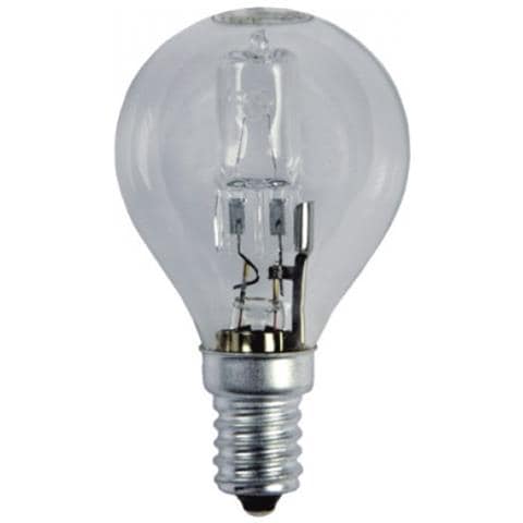 Lampadina alogena chiara luce calda 2850K E 14 W42 V230 - Foto 4