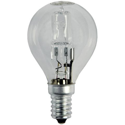 Lampadina alogena chiara luce calda 2850K E 14 W42 V230 - Foto 1