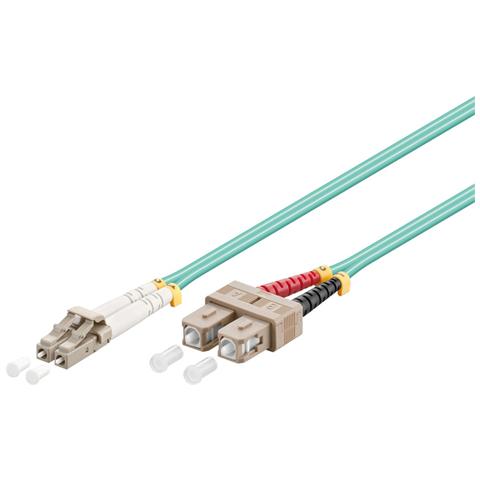 50/125 LC-SC, Multimode, 2 m, OM3, LSZH - Foto 2