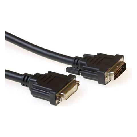 Cavo A / V - DVI - for Dispositivo audio / video - 3 m - 1 x DVI-D (Dual-Link) Maschio Video digitale - 1 x DVI-D (Dual-Link) Femmina Video digitale - Cavo estensione - Foto 1