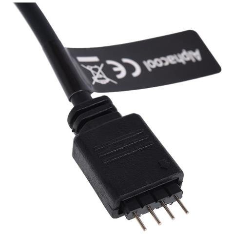 Aurora Hardtube LED ad anello 16mm nero profondo - RGB - Foto 5