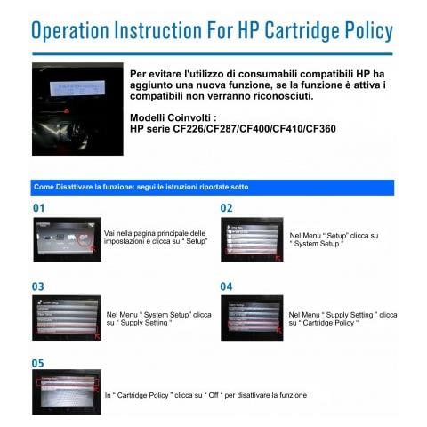 TONER - Cf287x *serie Eco* Per Hp Laserjet Enterprise Hp Mfp M520 M527f M506x M506dn Cf287x 18.000 Pagine - Foto 2