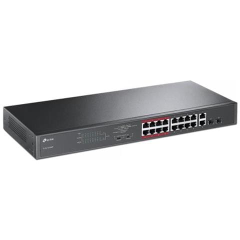 16-Port 10/100Mbps + 2-Port Gigabit Unmanaged Poe Switch TL-SL1218MP - Foto 3