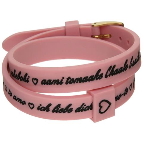 Mod. I Love You Gold - Bracciale In Silicone / silicone Bracelet - Foto 1