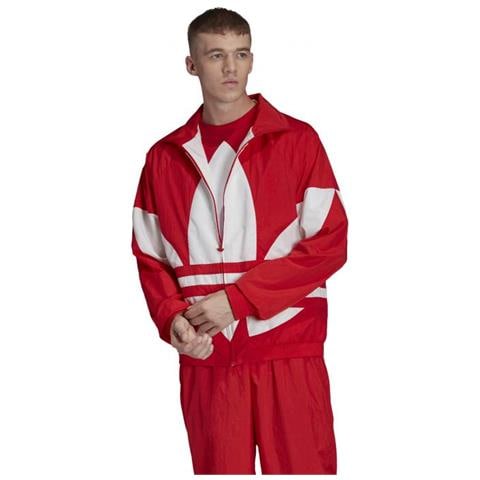 giacca adidas rossa uomo