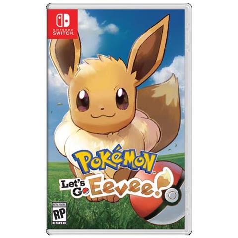 Pokémon: Let's Go, Eevee! Videogioco Switch Basic (switch Pokemon: Let's Go! Eevee!)  - Foto 1