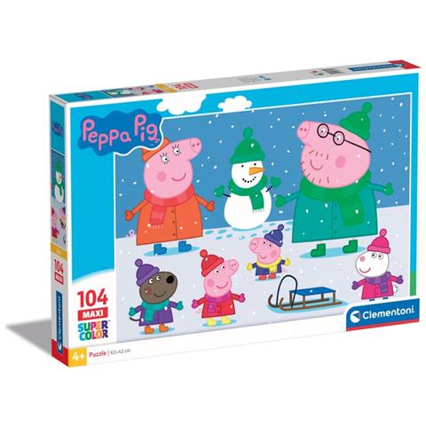 CLM23752 Puzzle da 104 Pezzi Maxi - Peppa Pig - Foto 1