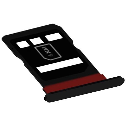 Slot Sostitutivo Scheda Sim Huawei Mate 30 2x Nano Sim Nero - Foto 7