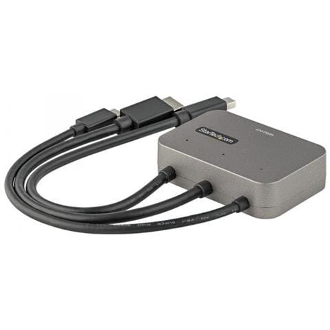 Adattatore Multiporta a HDMI 3-in-1 - Convertitore da USB-C, HDMI o Mini DisplayPort a HDMI per sala conferenze 4K 60Hz - Adattatore AV digitale per collegare monitor /display HDMI - Foto 2